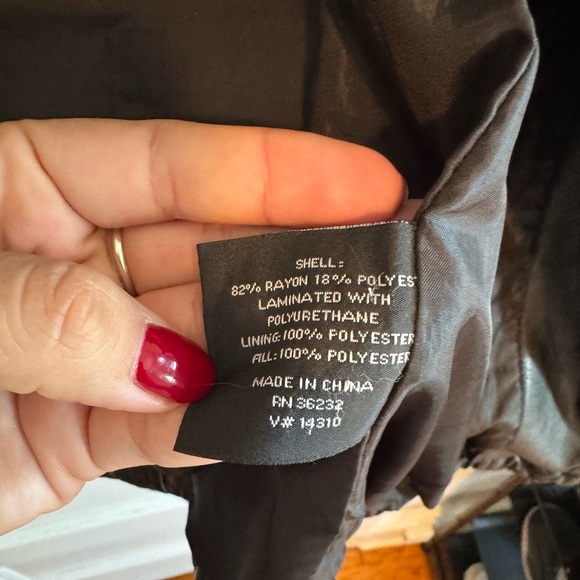 Giacca Black Quilted Leather Jacket - Picture 7 of 7